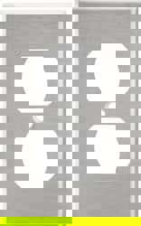 Wall Plates; Wall Plate Type: Outlet Wall Plates ; Color: Metallic ; Wall Plate Configuration: Duplex Outlet ; Material: Stainless Steel ; Shape: Rectangle ; Wall Plate Size: Oversize